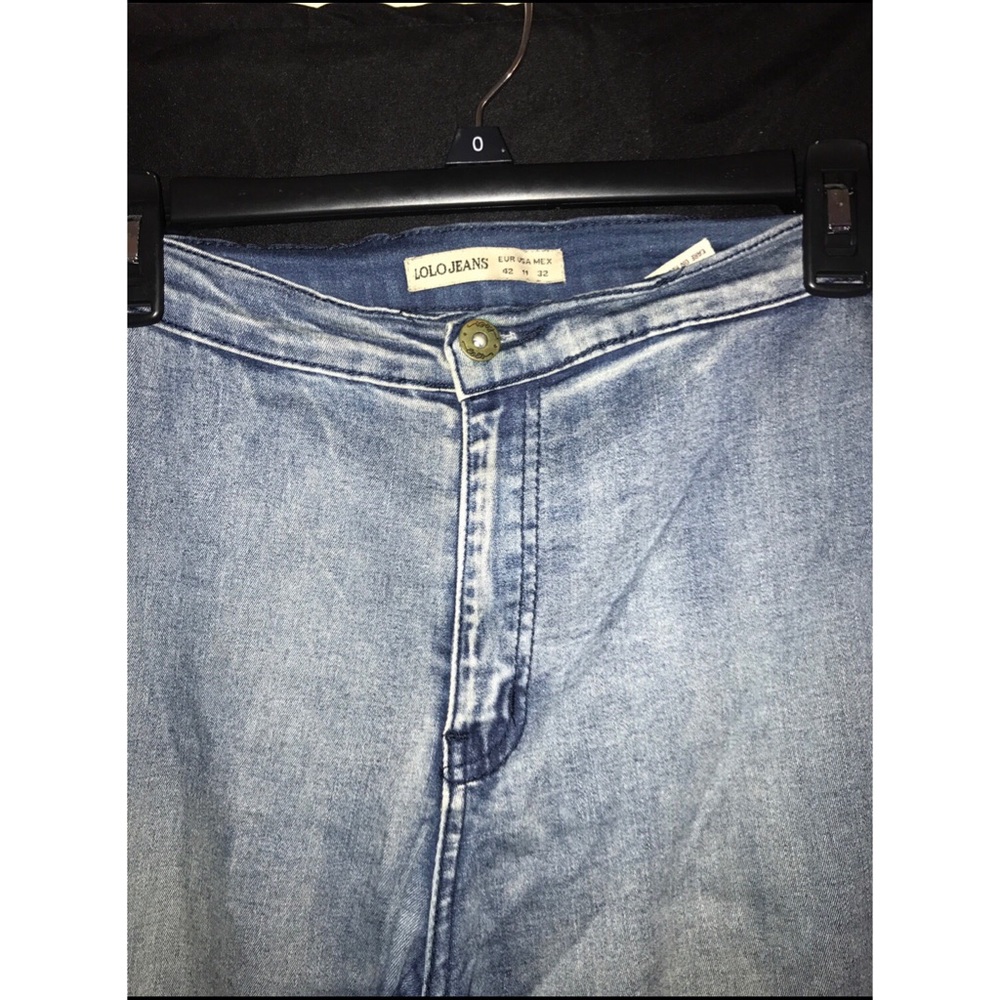 High-waisted Lolo skinny Jeans- Size 11